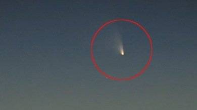 Video: Imágenes del cometa Pannstars y su cola de un millón de kilómetros