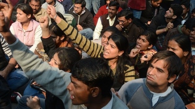 Fotos: Protestas en la India contra la violencia sexual
