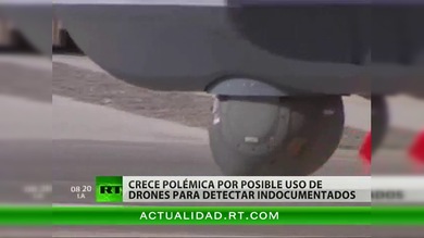 La UE usará drones contra indocumentados