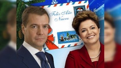 Presidente de Rusia confía con fructífera cooperación con Dilma Rousseff