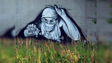 El arte urbano en Rusia esconde el rostro y expone sus obras