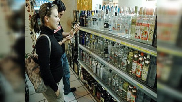 Vodka en pastillas, una realidad en Rusia 