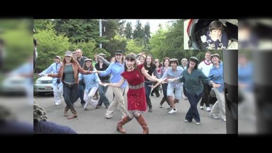 Una propuesta de matrimonio con una gran coreografía