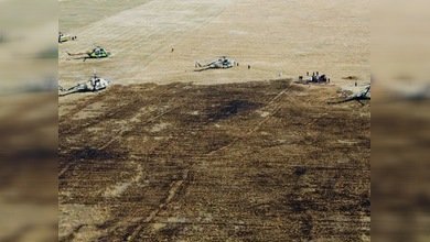La trigésima tripulación de la Estación Espacial 'pisa' Tierra