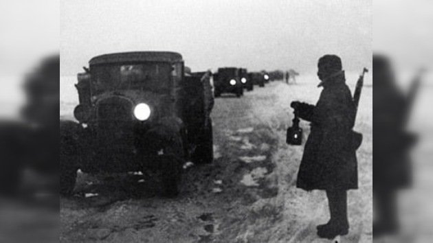Se cumplen 70 años del 'Camino a la Vida', primera 'grieta' del cerco de Leningrado