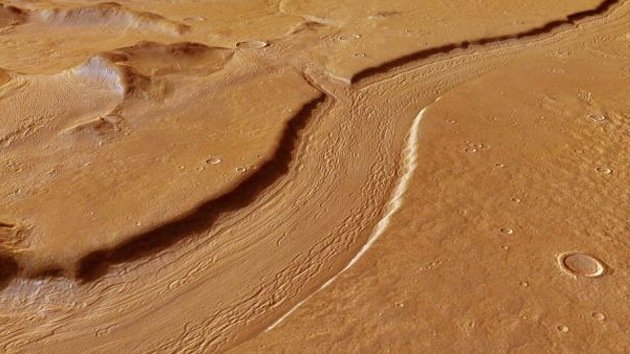 Fotos: Un río de 1.500 kilómetros en Marte