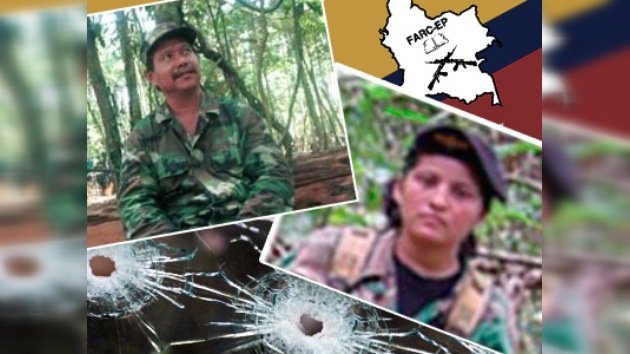 Mueren un jefe de FARC y su pareja