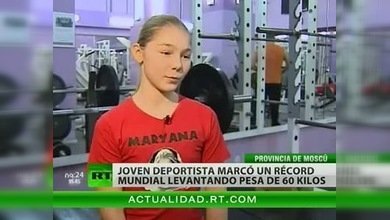 La 'Princesa de las Pesas' del deporte ruso
