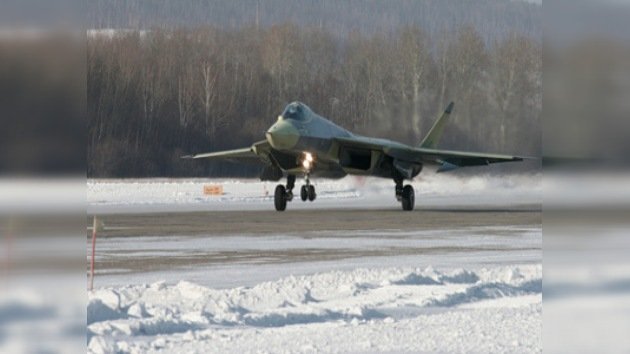 El caza ruso de quinta generación realizó su primer vuelo