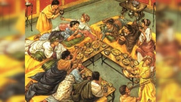En Pompeya reabren comedor de hace dos mil años