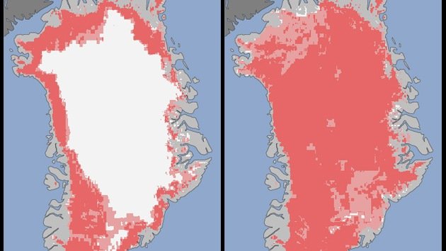 Deshielo récord en Groenlandia alerta a los científicos