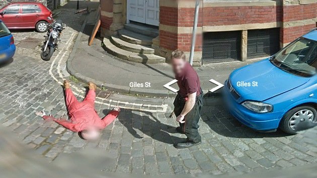 Escocia: La Policía resuelve el 'asesinato' perpetrado ante una cámara de Google Street View