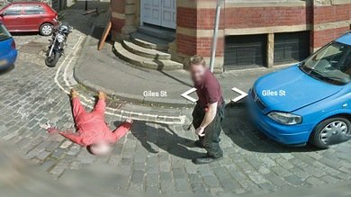 Escocia: La Policía resuelve el 'asesinato' perpetrado ante una cámara de Google Street View