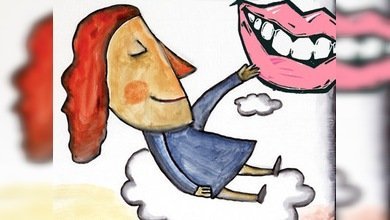 Condenada a no poder sonreír