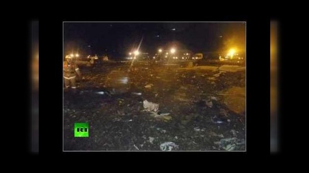 PRIMERAS IMÁGENES: Se estrella un Boeing 737 en la ciudad rusa de Kazán