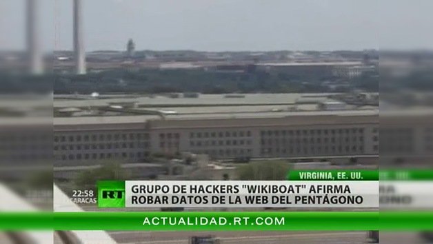 El Pentágono fue 'hackeado' por el nuevo grupo de ciberpiratas Wikiboat