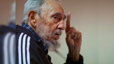 Fidel Castro se burla de la flota británica