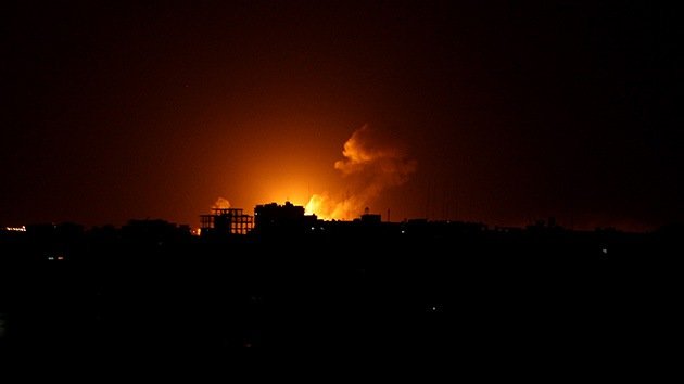 Israel perpetra una serie de ataques áereos contra Gaza