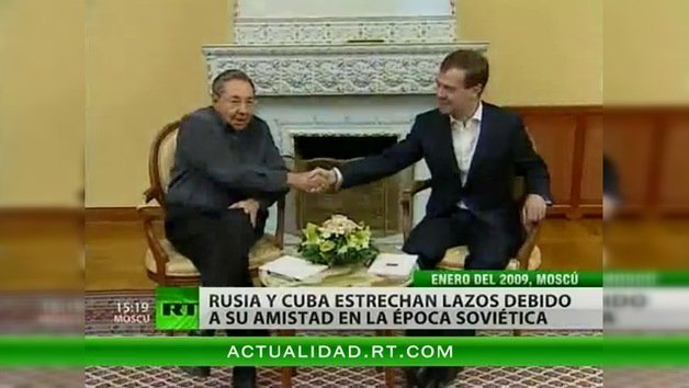 El líder cubano Raúl Castro llega a Moscú para reunirse con Vladímir Putin