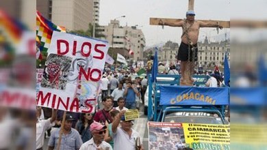 Perú: cientos de personas vuelven a las calles contra un proyecto minero