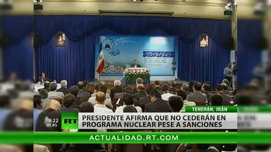 Ahmadineyad: "Las dificultades económicas no acabarán con el programa nuclear"