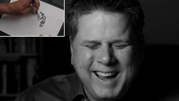 Video: Un ciego que dibuja 'lo nunca visto'