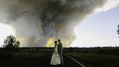 Las fotos de boda más originales de los recién casados más atrevidos