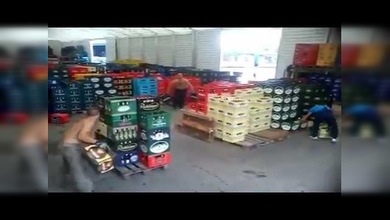 Cargadores de cajas de cerveza rumanos, nivel maestro