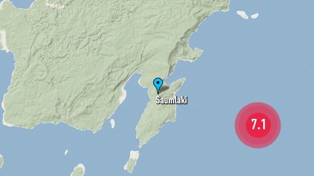 Un terremoto de 7,1 grados de magnitud sacude el noroeste de Indonesia