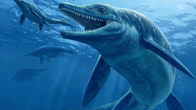 Hallan los restos de un cazador acuático gigante de hace 250 millones de años