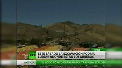 El sábado podría alcanzarse la galería de los mineros chilenos