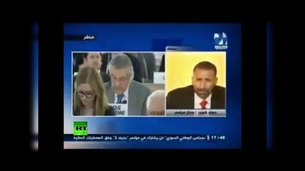 Captadas en directo dos explosiones en Damasco durante una entrevista a un reportero