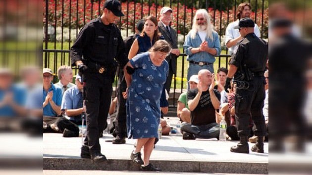 Una protesta ecologista ante la Casa Blanca se salda con 200 detenidos