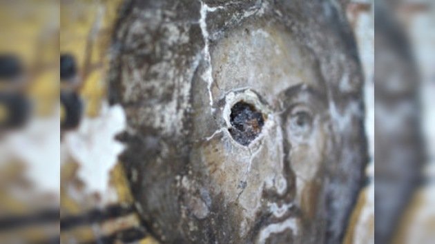 Empiezan la restauración de los frescos hallados en los muros del Kremlin