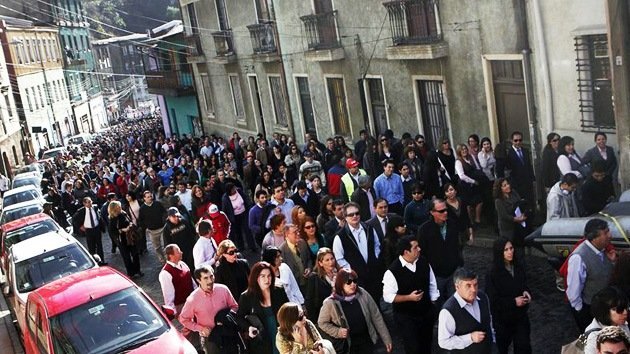 Medio millón de chilenos participaron en un simulacro de terremoto y tsunami