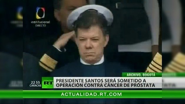 El presidente de Colombia anuncia que tiene cáncer