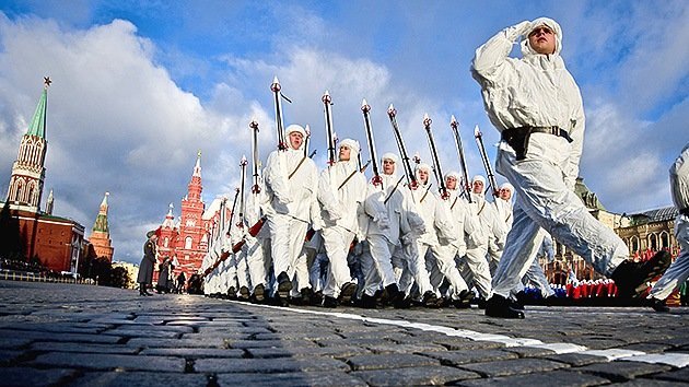 Video, fotos: La Plaza Roja recuerda el histórico desfile de 1941