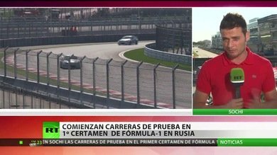 Comienzan las carreras de prueba del primer certamen de Fórmula 1 en Rusia