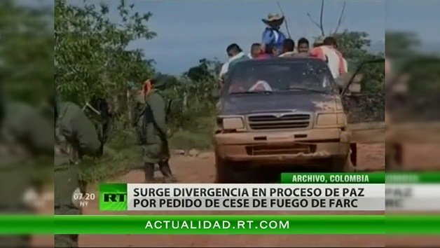 El presidente de Colombia rechaza todo tipo de cese del fuego con las FARC