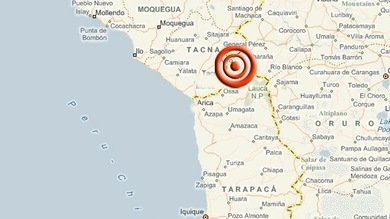Dos sismos sacuden la frontera de Perú y Chile