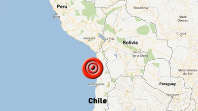 Temblor de 5,1 grados sacude el norte de Chile