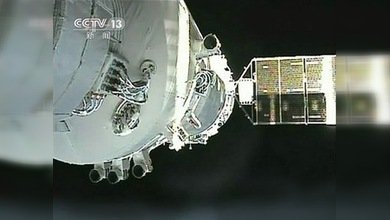 El primer acoplamiento espacial chino es un éxito rotundo