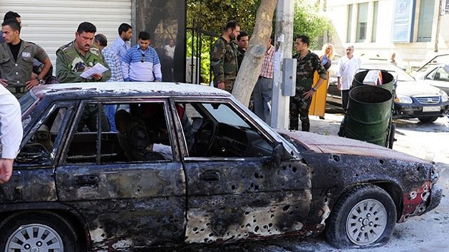 Siria: Dos obuses estallan cerca del hotel donde se alojan los inspectores de la ONU y la OPAQ