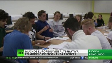 Los europeos ven una alternativa en el modelo de enseñanza escocés