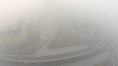 Video: China declara la guerra al humo con drones