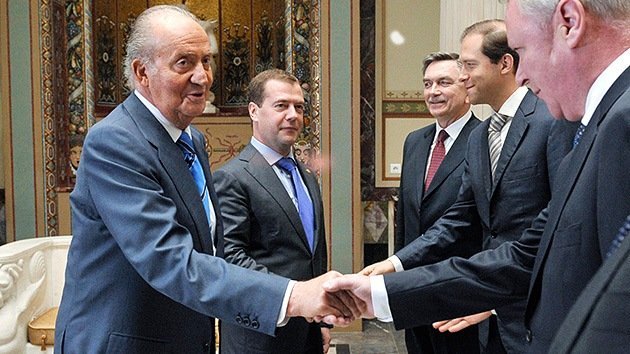 Entregan al Rey de España premio estatal ruso por su actividad humanitaria