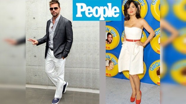 Salma Hayek y Ricky Martin, los mejor vestidos, según People - RT