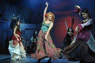Ensayos del musical 'ZORRO' en Moscú