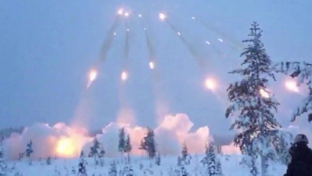 Disparan 40 misiles en menos de 40 segundos en Finlandia