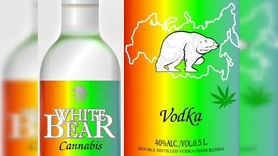 La Fiscalía rusa prohíbe la venta del vodka 'Oso blanco de cáñamo'